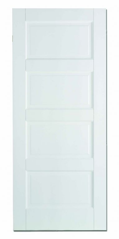 LPD Contemporary 4 Panel Solid White Internal Door LPD Contemporary 4 Panel Solid White Internal Door